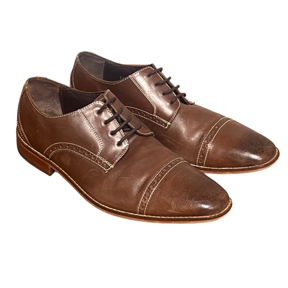 Florsheim Castellano Cap Toe Oxford Brown Size 10.5 main image 4